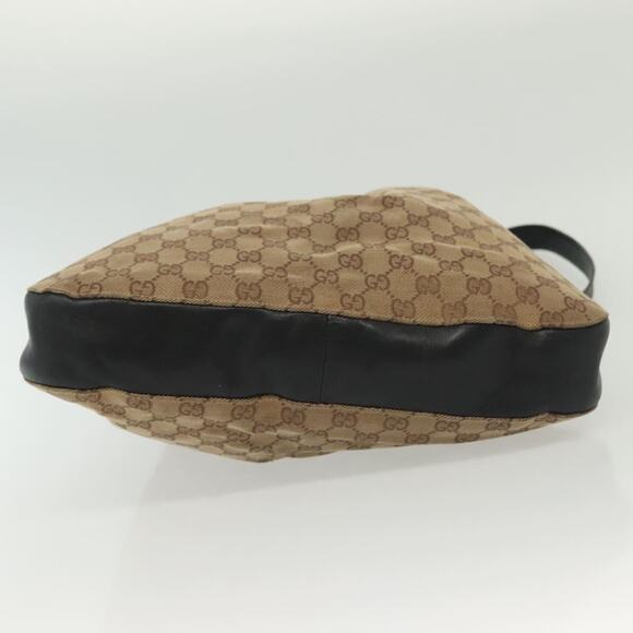 GUCCI GG Canvas Shoulder Bag Beige Gold 001 001 - Picture 11 of 16